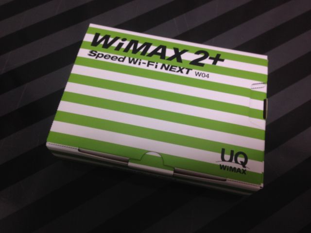 最新のWiMAX2+ W04をビックカメラ名古屋店で最速GETしました！