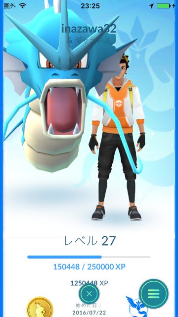 【ポケモンGO】プレイ開始8か月後のステータス