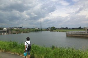 稲沢市でブラックバスが釣れる！広口池にフナ釣りに行って来ました。