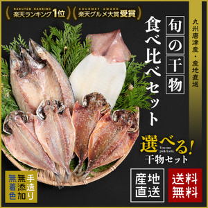 九州日本海の旬の干物食べ比べセット