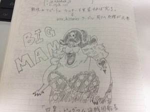 ストレスに感じている現状を笑い飛ばすために絵を描く