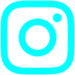 インスタロゴ aqua #00FFFF