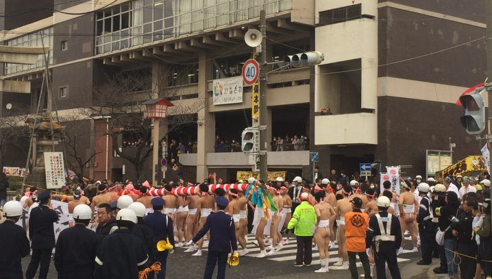 2018年 国府宮はだか祭のようす