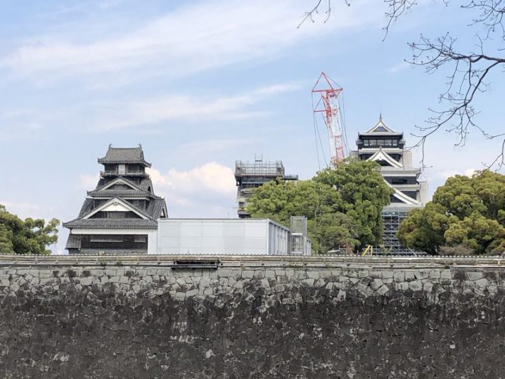 熊本城の現在 2019年4月