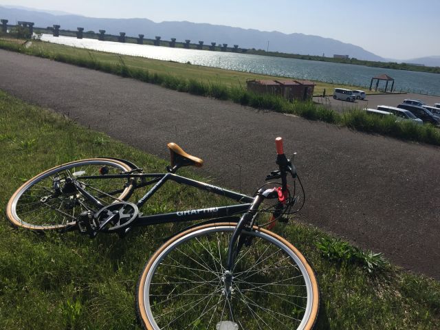 1年ぶりにクロスバイクで木曽川に行ったら、筋肉痛がスゴイんじゃ！