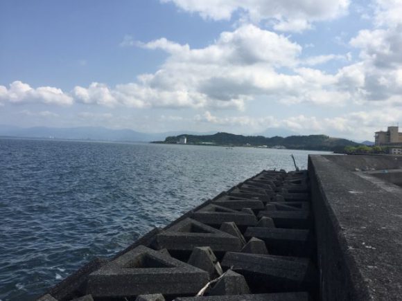 琵琶湖にブラックバス釣りに行きました。琵琶湖、意外と近い