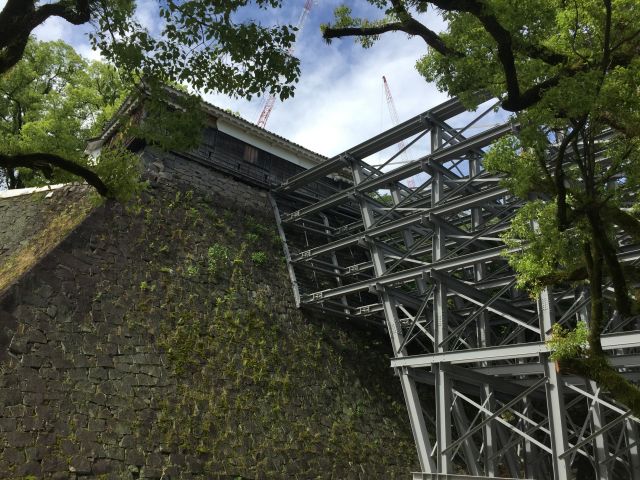 熊本城の現在 2019年5月