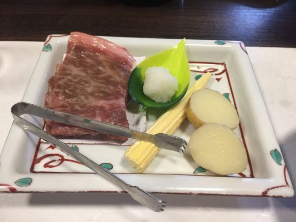 国産牛肉と夏野菜のグリル 自家製おろしポン酢 稲沢市 みたき 評判