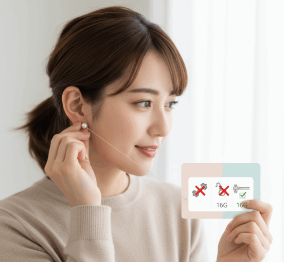 16gはセカンドピアスに向いている？