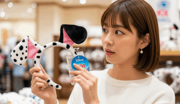 ヘアバンドの値段は1,700円