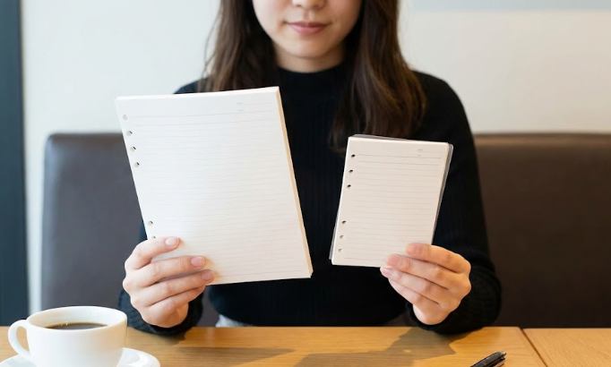 リフィルの穴数規格に注意