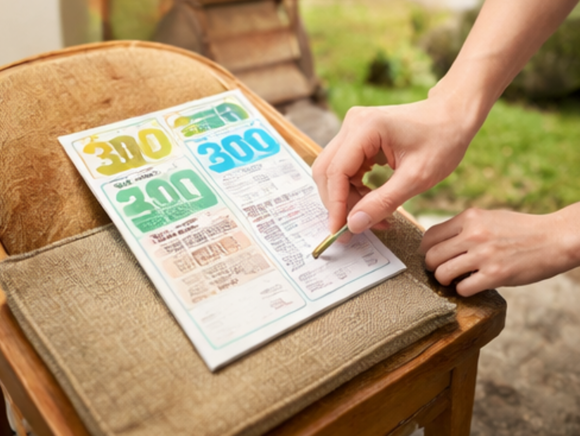 購入した粗大ごみシールの記入と貼り方