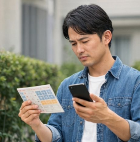 粗大ごみシールは受付番号だけでよい？