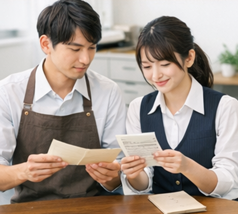 掛け持ちバイトの主たる給与従たる給与