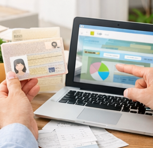 レシート読み取りOCRとCSV取込