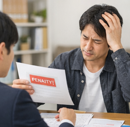 確定申告期限過ぎた還付のペナルティ