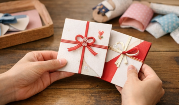 ダイソーのラッピングシール