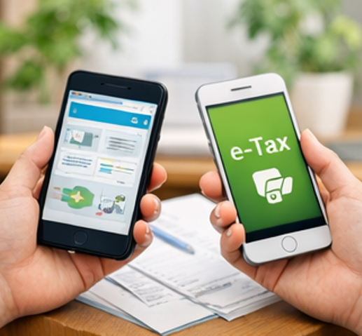 確定申告スマホとe-Taxアプリ