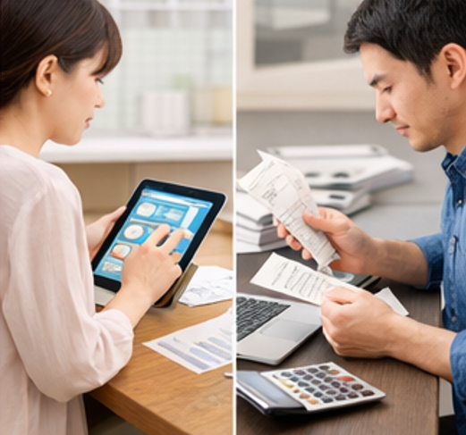 確定申告アプリと自動計算の違い