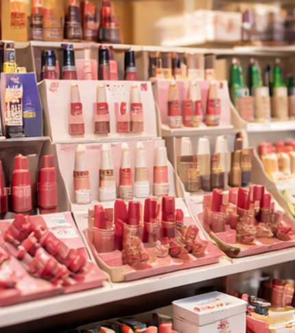 コスメコーナー以外の場所も要チェック