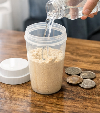 ザバストライアルの飲み方と水の量