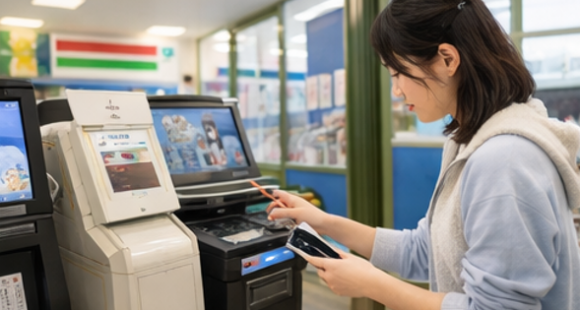 めろぱかブロマイドはコンビニ