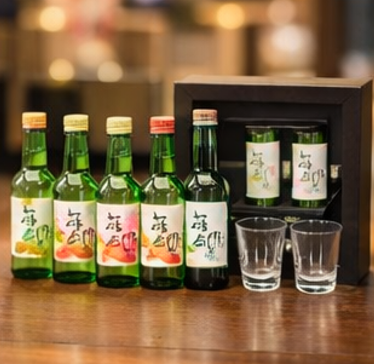 Yahooの7種セットとグラスセット