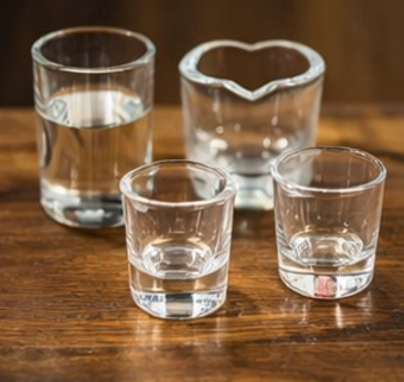 グラスのみとハートグラス100均