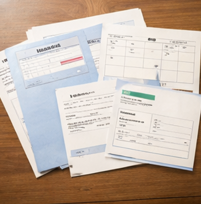 必要書類と源泉徴収票